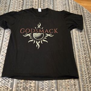 Godsmack Black Graphic Short Sleeved T Shirt Mens Size XL. New Without Tags